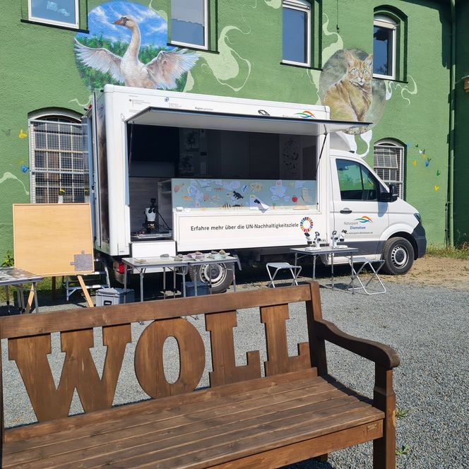 Veranstaltung mit dem Umweltbildungsmobil des Naturparks Diemelsee